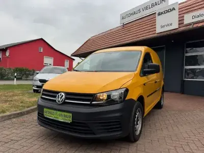 Gebraucht VW Caddy 75 PS (55 kW) 2020 Gelb Van / Kleinbus