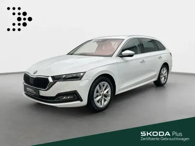 Używany Skoda Octavia Style 150 KM (110 kW) 2021 Biały Kombi