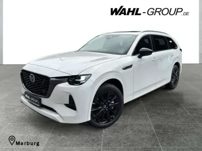 Neu Mazda CX-80 Homura-Line 254 PS (186 kW) 2026 Rhodium white SUV