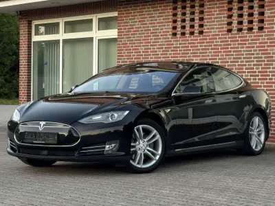 Brugt Tesla Model S 225 kW (306 HK) 2014 Sort Hatchback