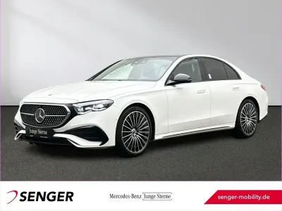 Gebraucht Mercedes E220 AMG 197 PS (144 kW) 2025 Unilack polarweiß Limousine