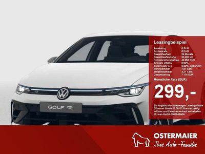 Pure white Neu 2026 VW Golf R Limousine | 55.540 € (Teuer)