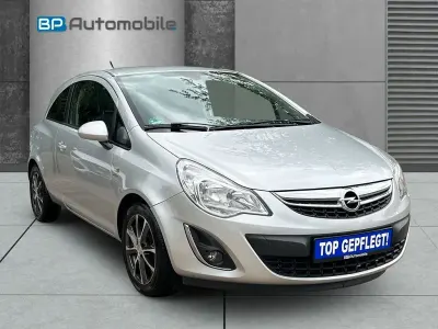 Gebraucht Opel Corsa Active 87 PS (63 kW) 2014 Silber Kleinwagen