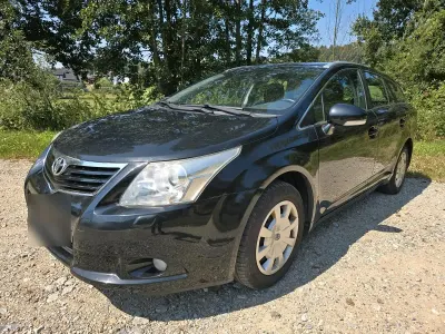 Gebraucht Toyota Avensis 132 PS (97 kW) 2009 Schwarz Kombi