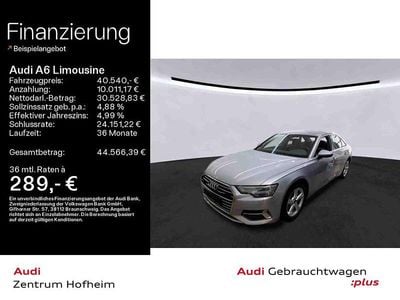 Usata Audi A6 Advanced 286 CV (210 kW) 2023 Argento Berlina