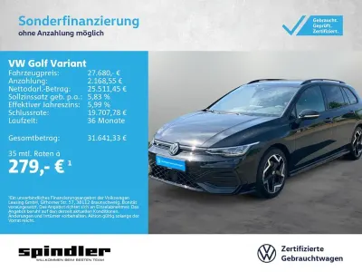 Gebraucht VW Golf VIII R-line 150 PS (110 kW) 2025 Grenadillschwarz metallic Kombi