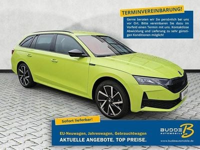 Neu Skoda Octavia SportLine 150 PS (110 kW) 2025 Blackmagic perleffekt Kombi