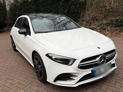 Brugt Mercedes A35 AMG AMG 306 HK (225 kW) 2020 Hvid Hatchback