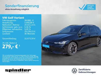 Gebraucht VW Golf VIII R-line 150 PS (110 kW) 2025 Grenadillschwarz metallic Kombi
