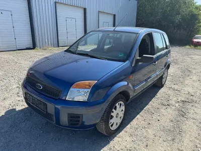 Gebraucht Ford Fusion 80 PS (58 kW) 2009 Blau Kleinwagen