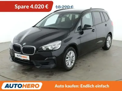 Gebraucht BMW 218 Gran Tourer Advantage 140 PS (102 kW) 2019 Schwarz Van / Kleinbus