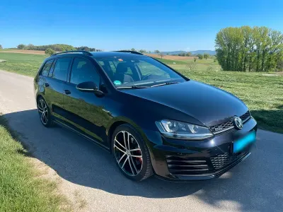 Gebraucht VW Golf VII GTD 184 PS (135 kW) 2015 Schwarz Kombi
