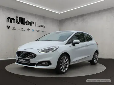 Gebraucht Ford Fiesta Vignale 140 PS (102 kW) 2019 Weiß Kleinwagen