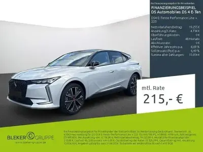 Gebraucht DS Automobiles DS4 Performance Line Plus 225 PS (165 kW) 2022 Grau SUV