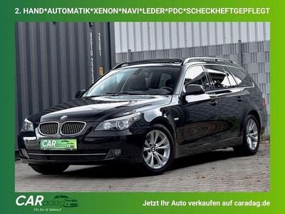 Gebraucht BMW 520 Exclusive 177 PS (130 kW) 2010 Schwarz Kombi