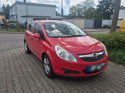 Używany Opel Corsa 80 KM (58 kW) 2009 Czerwony Hatchback