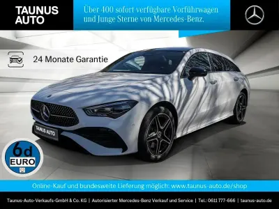 Gebraucht Mercedes CLA250e Shooting Brake AMG line 218 PS (160 kW) 2023 Polarweiß Kombi