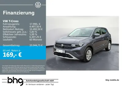 Gebraucht VW T-Cross 95 PS (69 kW) 2025 Grau SUV