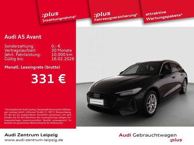 Mythosschwarz metallic Gebraucht 2025 Audi A5 Business Kombi | 43.620 € (Superpreis)