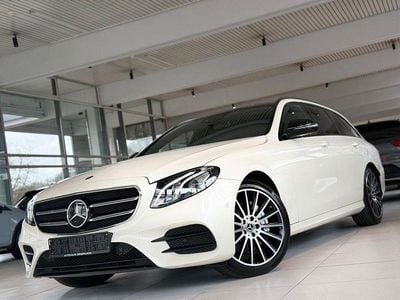 Gebraucht Mercedes E220 AMG line 194 PS (142 kW) 2018 Weiß Limousine