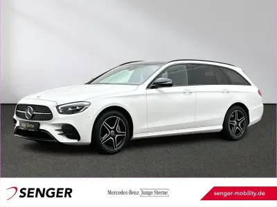 Gebraucht Mercedes E300 AMG 194 PS (142 kW) 2022 Weiß Limousine