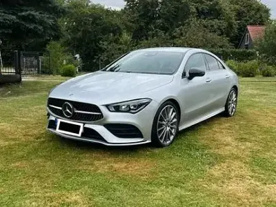 Gebraucht Mercedes CLA200 AMG line 163 PS (119 kW) 2021 Silber Coupé