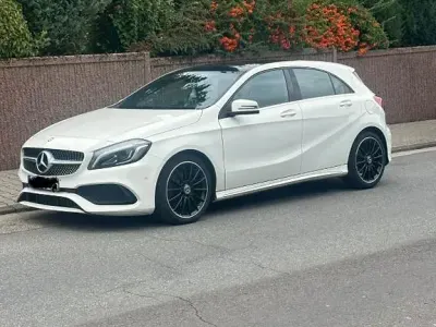 Gebraucht Mercedes A200 AMG line 136 PS (100 kW) 2016 Weiß Kleinwagen