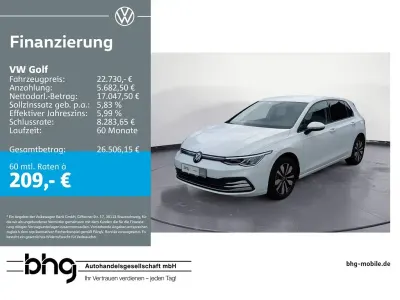 Gebraucht VW Golf VIII Life 116 PS (85 kW) 2024 Weiß Limousine