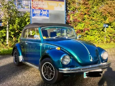 Gebraucht VW Käfer Karmann 44 PS (32 kW) 1973 Grün Cabrio