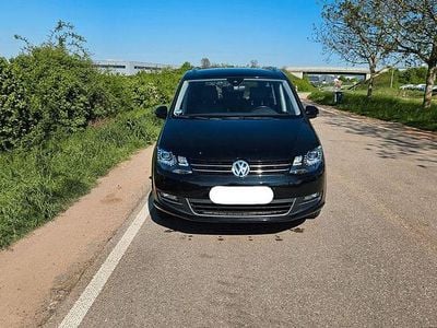 Usata VW Sharan Highline 220 CV (161 kW) 2018 Nero Monovolume