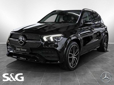 Metalliclack obsidianschwarz Gebraucht 2021 Mercedes GLE350 AMG SUV | 52.970 € (Etwas zu teuer)