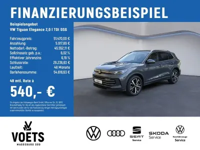 Neu VW Tiguan Elegance 150 PS (110 kW) 2026 Grau SUV