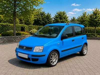 Gebraucht Fiat Panda 60 PS (44 kW) 2006 Blau Kleinwagen