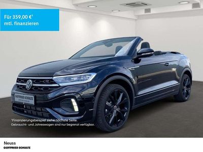 Neu VW T-Roc Cabriolet Style 150 PS (110 kW) 2025 Schwarz Cabrio