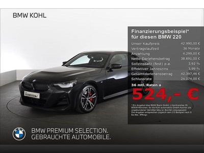 Usata BMW 220 Shadowline 184 CV (135 kW) 2025 Nero Coupé