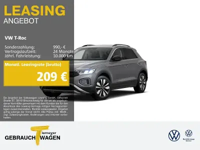 Gebraucht VW T-Roc Goal 116 PS (85 kW) 2025 Grau SUV