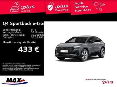 Gebraucht Audi Q4 Sportback e-tron S-Line 210 kW (286 PS) 2025 Kieselgrau SUV