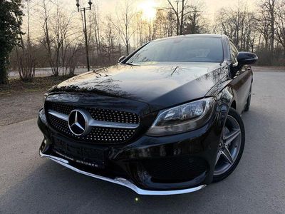Używany Mercedes C180 AMG line 156 KM (114 kW) 2017 Czarny Coupe