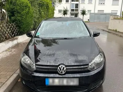 Gebraucht VW Golf VI 122 PS (89 kW) 2009 Schwarz Kleinwagen