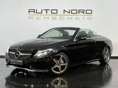 Usata Mercedes C180 156 CV (114 kW) 2017 Nero Cabrio