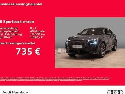 Neu Audi SQ6 Sportback e-tron Ambiente 380 kW (517 PS) 2025 Blau SUV