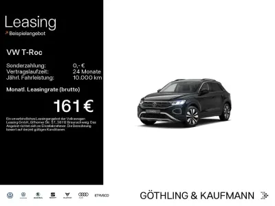 Gebraucht VW T-Roc Goal 116 PS (85 kW) 2025 Deep black perleffekt SUV
