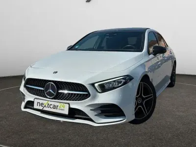 Gebraucht Mercedes A250 AMG line 224 PS (164 kW) 2020 Weiß (mondstein silber) Limousine
