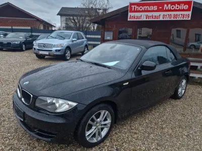 Second-hand BMW 118 Cabriolet Advantage 143 CP (105 kW) 2010 Negru Cabrio