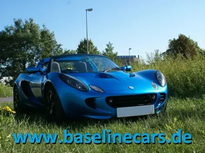 Gebraucht Lotus Elise 122 PS (89 kW) 2001 Blau Cabrio
