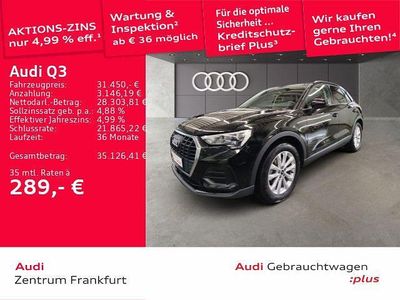Schwarz Gebraucht 2024 Audi Q3 Basis SUV | 31.450 € (Guter Preis)