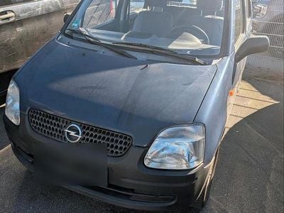 Gebraucht Opel Agila 59 PS (43 kW) 2001 Blau Van / Kleinbus
