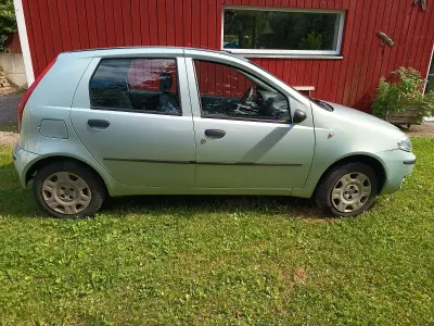 Gebraucht Fiat Punto 2003 Grün Kleinwagen