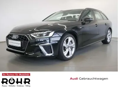 Gebraucht Audi A4 S-Line 204 PS (150 kW) 2023 Mythosschwarz metallic Kombi