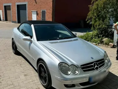 Gebraucht Mercedes CLK200 164 PS (120 kW) 2005 Silber Cabrio